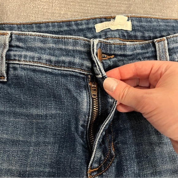 Eileen Fisher Straight Cut Denim Jeans 6 - Picture 5 of 5
